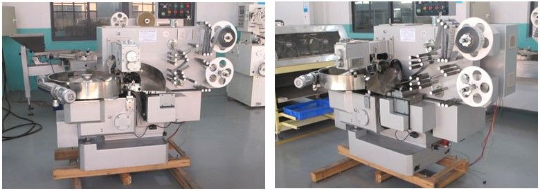 Double twist packing machine