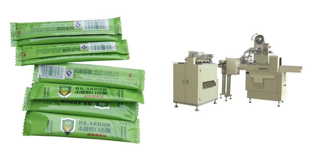 Single sheet pillow packing machine