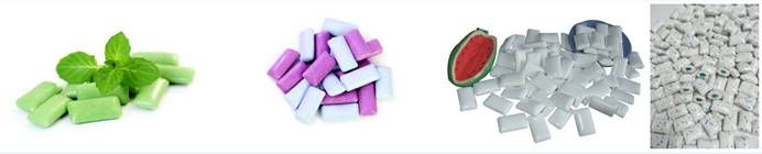 Coating chewing gum production line — 1