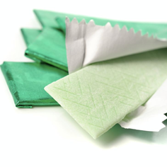Chewing gum wrapper